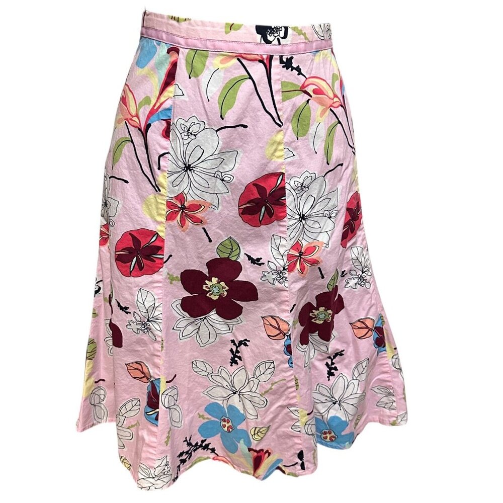 Requirements Midi Skirt Womens 10 Hippie Floral Festival Boho A-Line Summer Fun